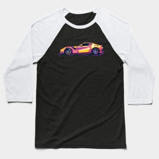 Ferrari Slide Baseball T-Shirt